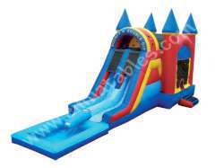 Bounce 'N' Double Dip Castle with Pool